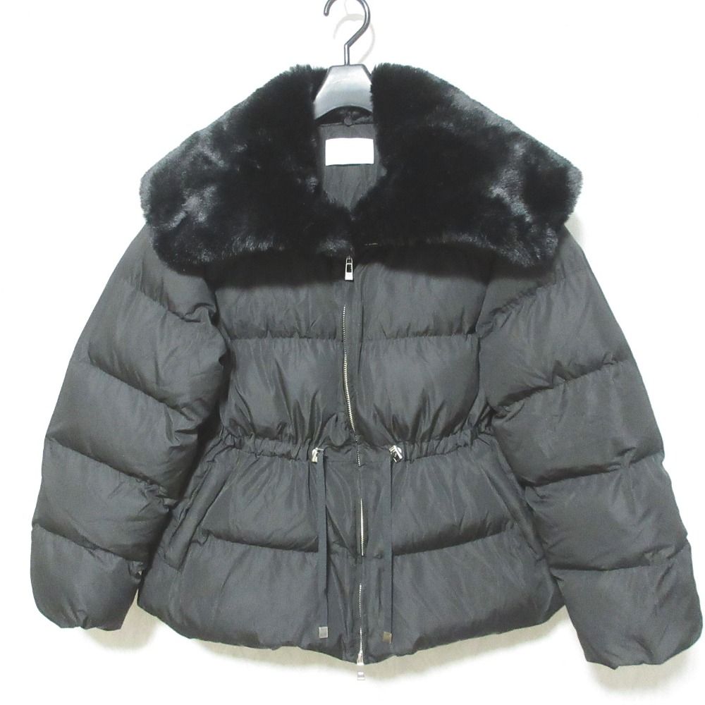 レディース 美品 23AW CELFORD セルフォード ファー衿付き中綿コート 