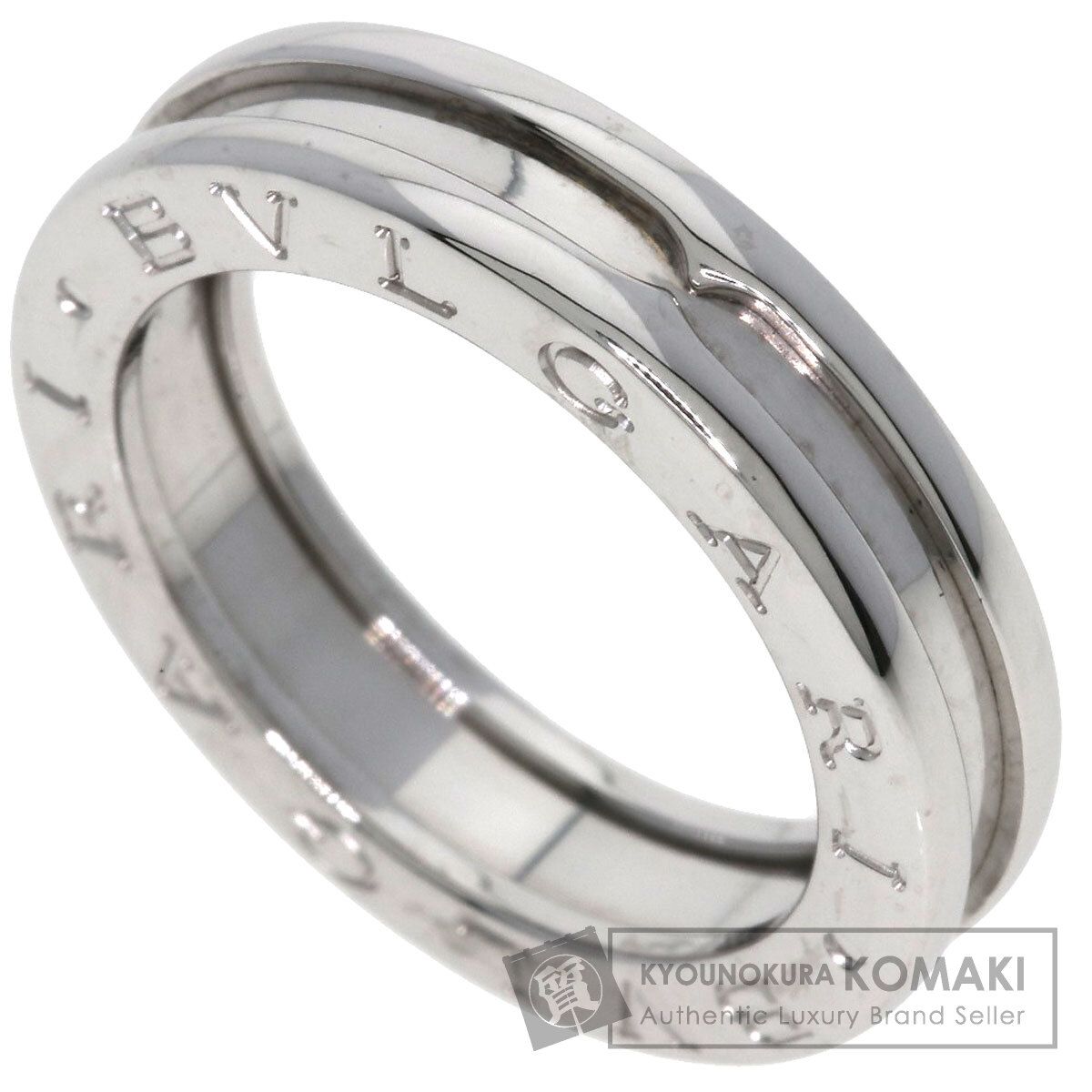 BVLGARI ブルガリ B-zero1 ビーゼロワン 1バンド #52 リング・指輪 K18WG レディース [中古]
