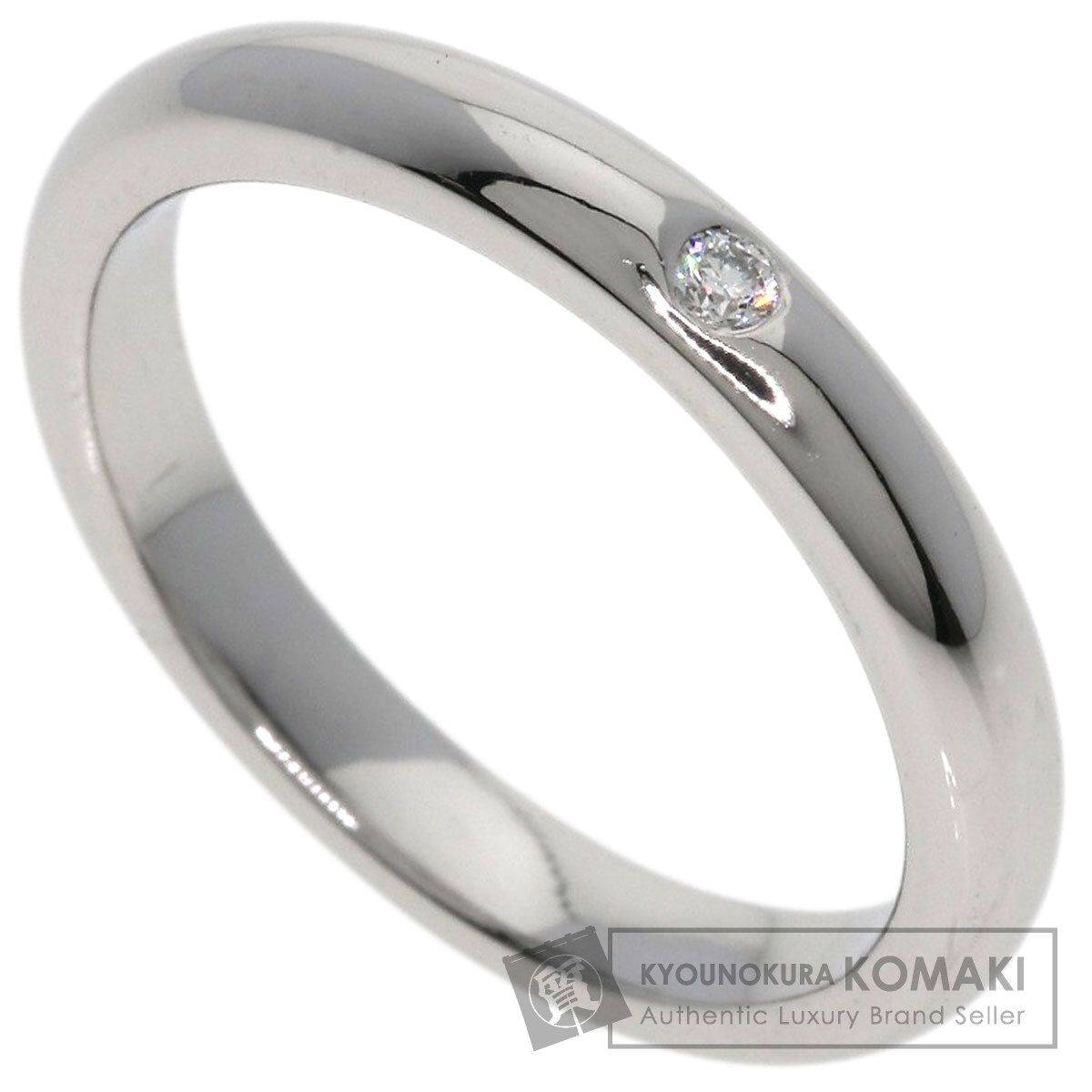 TIFFANY&Co. ティファニー 1P ダイヤモンド リング・指輪 PT950 レディース [中古]