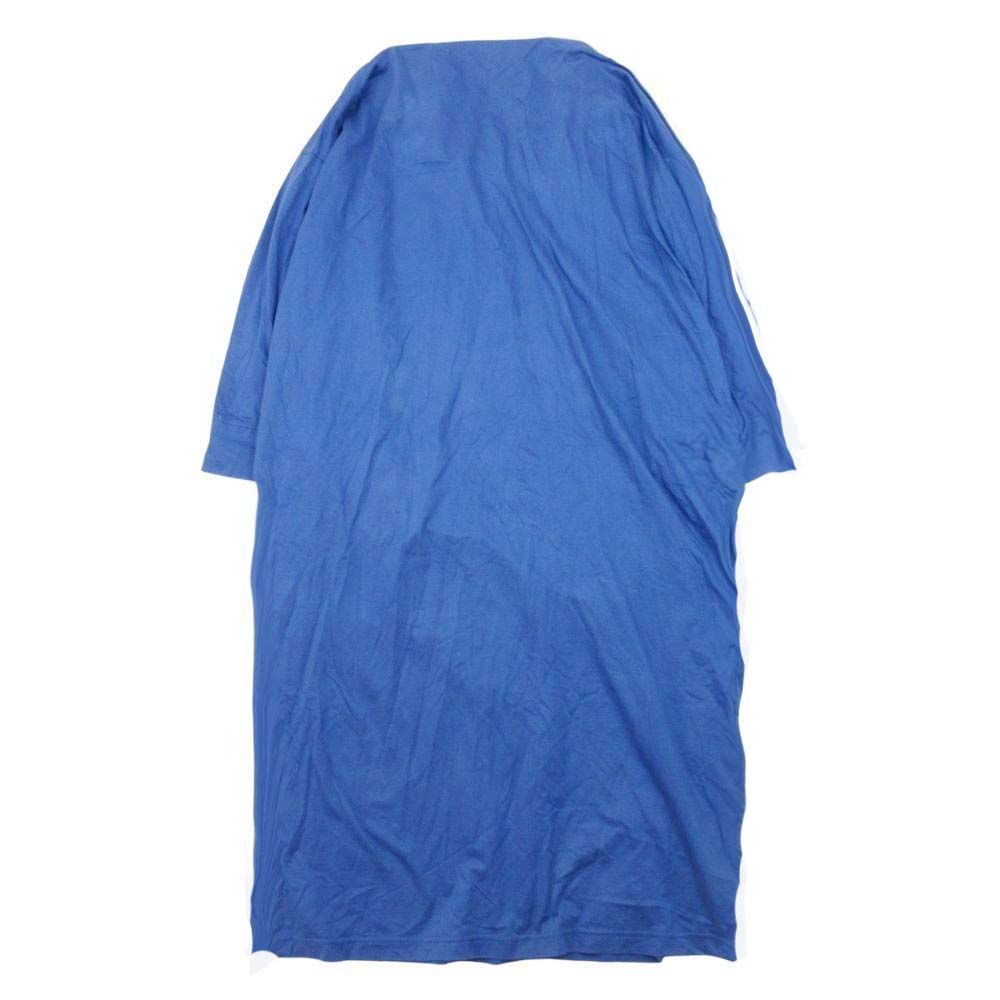青ワンピース 長袖 中古 良品 08sircus ゼロエイトサーカス ロング ワンピース ドレス