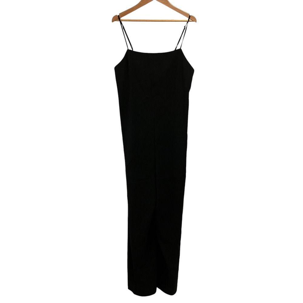 美品 25SS EVERYDAY I LIKE エブリデイアイライク ドゥーズィエムクラス Minimal ジャンプスーツ サイズ38 ブラック レディース 古着 中古 USED