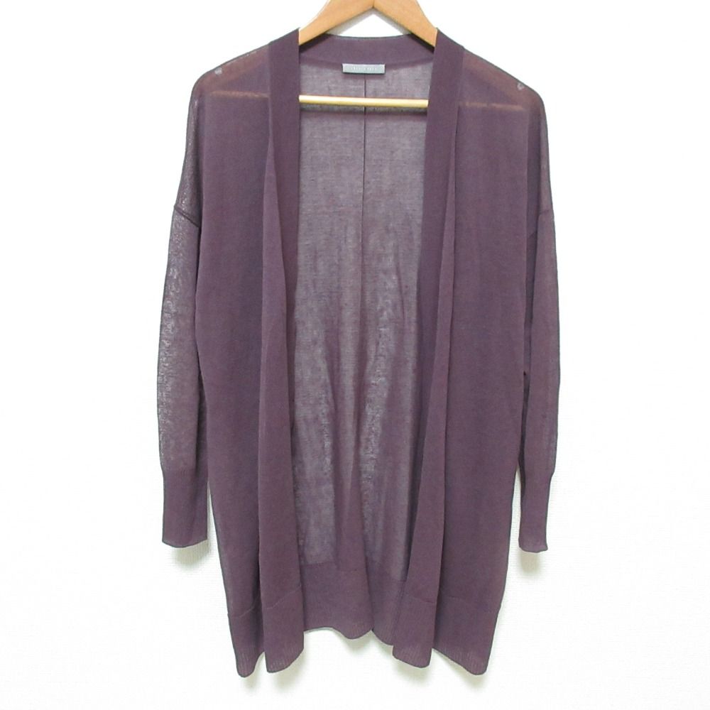 美品 24SS Theory luxe セオリーリュクス FORTUNA シアーカーディガン
