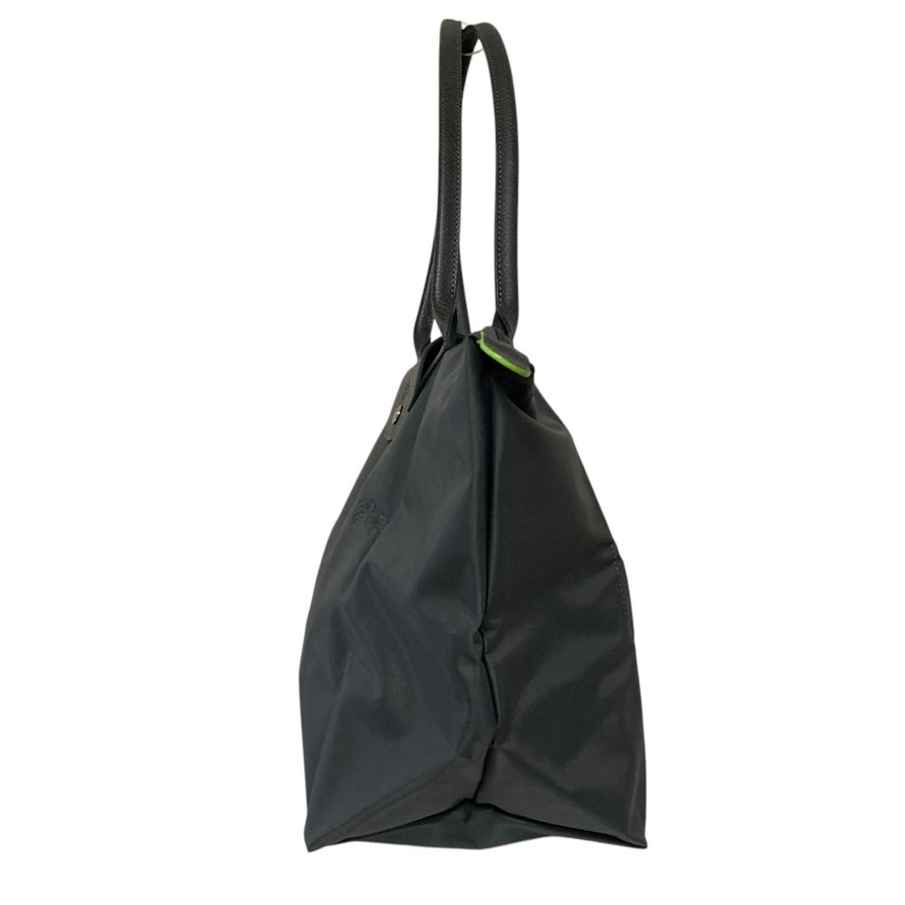美品 LONGCHAMP ロンシャン ル プリアージュ グリーン L トートバッグ 