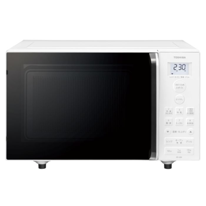 【新品】東芝 16L オーブンレンジ ER-20B-W ホワイト TOSHIBA コンパクトなフラット庫内モデル