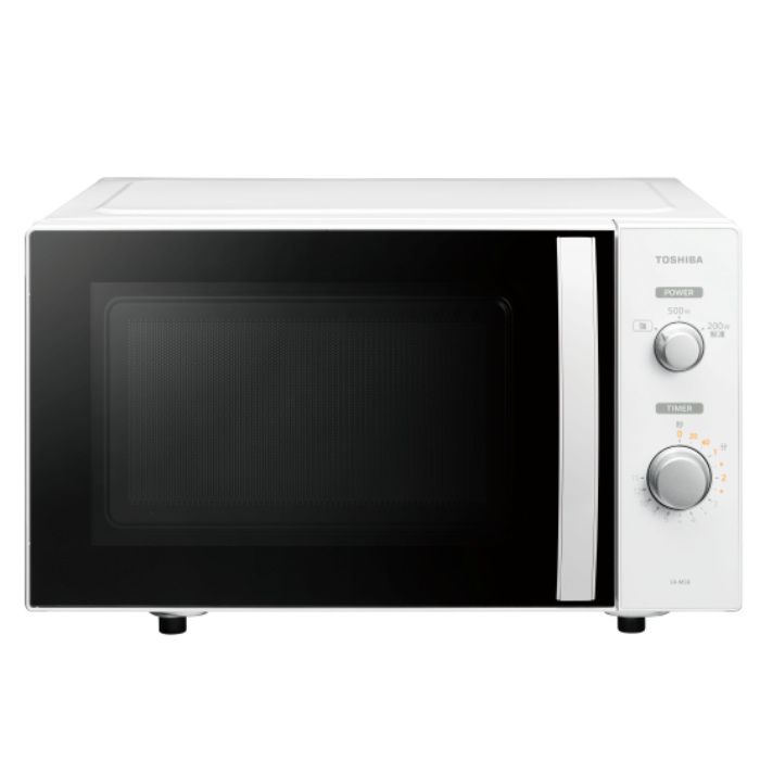 【新品】東芝 17L 電子レンジ ER-M5B-W ホワイト TOSHIBA 文字が光って見やすいダイヤル式フラット庫内モデル 単機能レンジ
