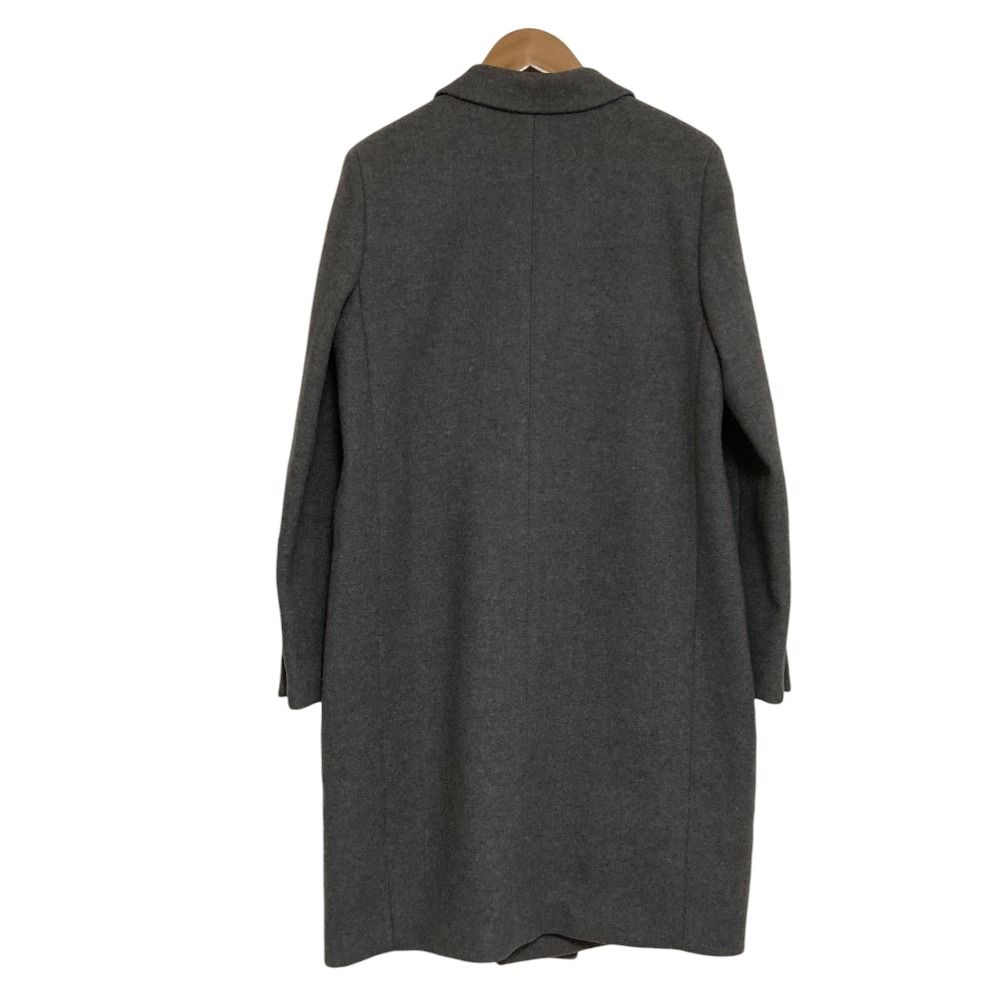 【美品】THE RERACS チェスターコート　ウール　38 グレー　日本製 美品 THE RERACS ザリラクス チェスターコート サイズ38 グレー