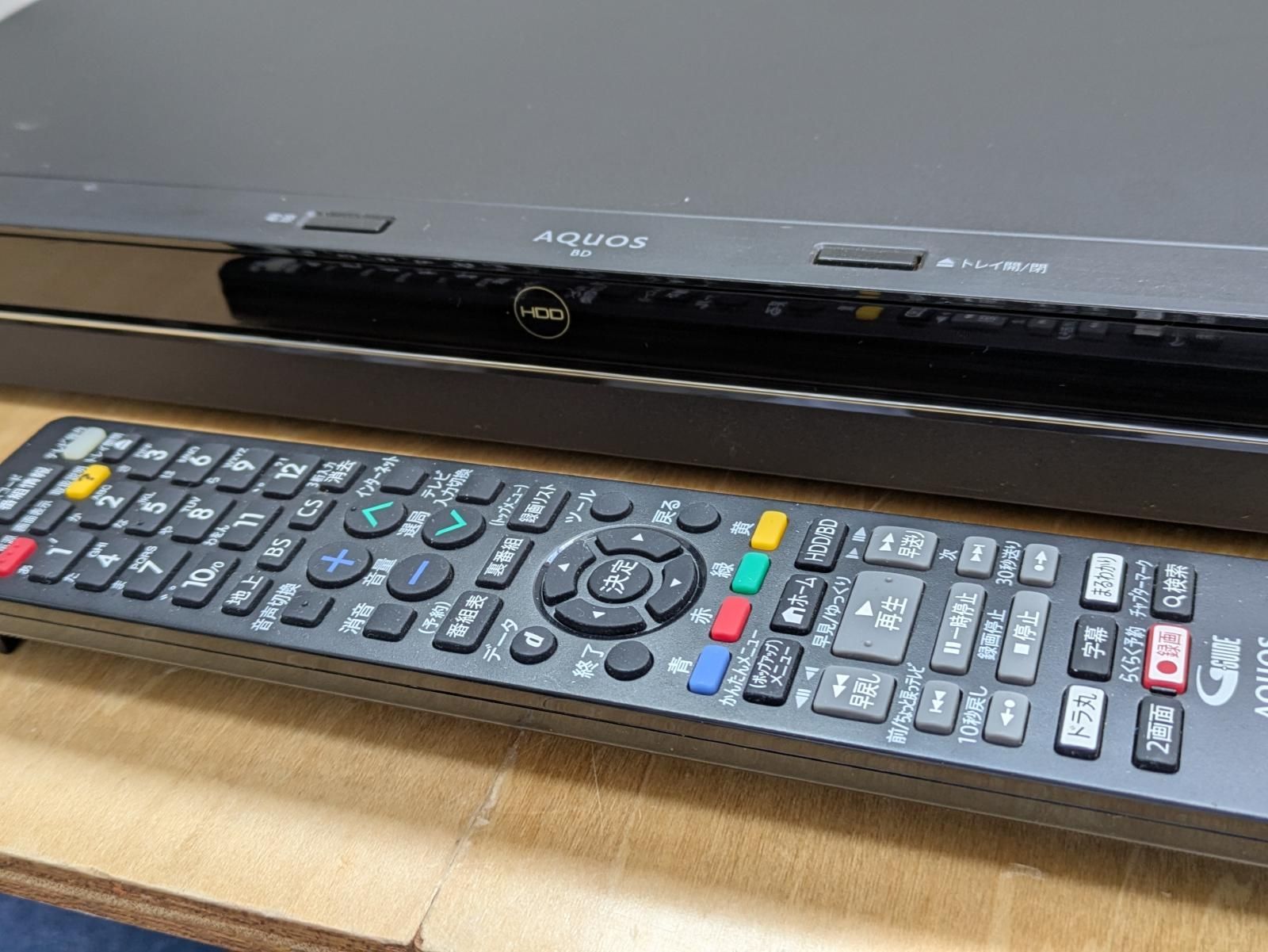 SHARP シャープ 2番組同時1TBHDD内蔵ブルーレイレコーダー BD-NW1100 ジャンク品