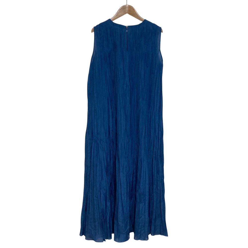 美品 24SS ANAYI アナイ シルクコットンローンプリーツワンピース