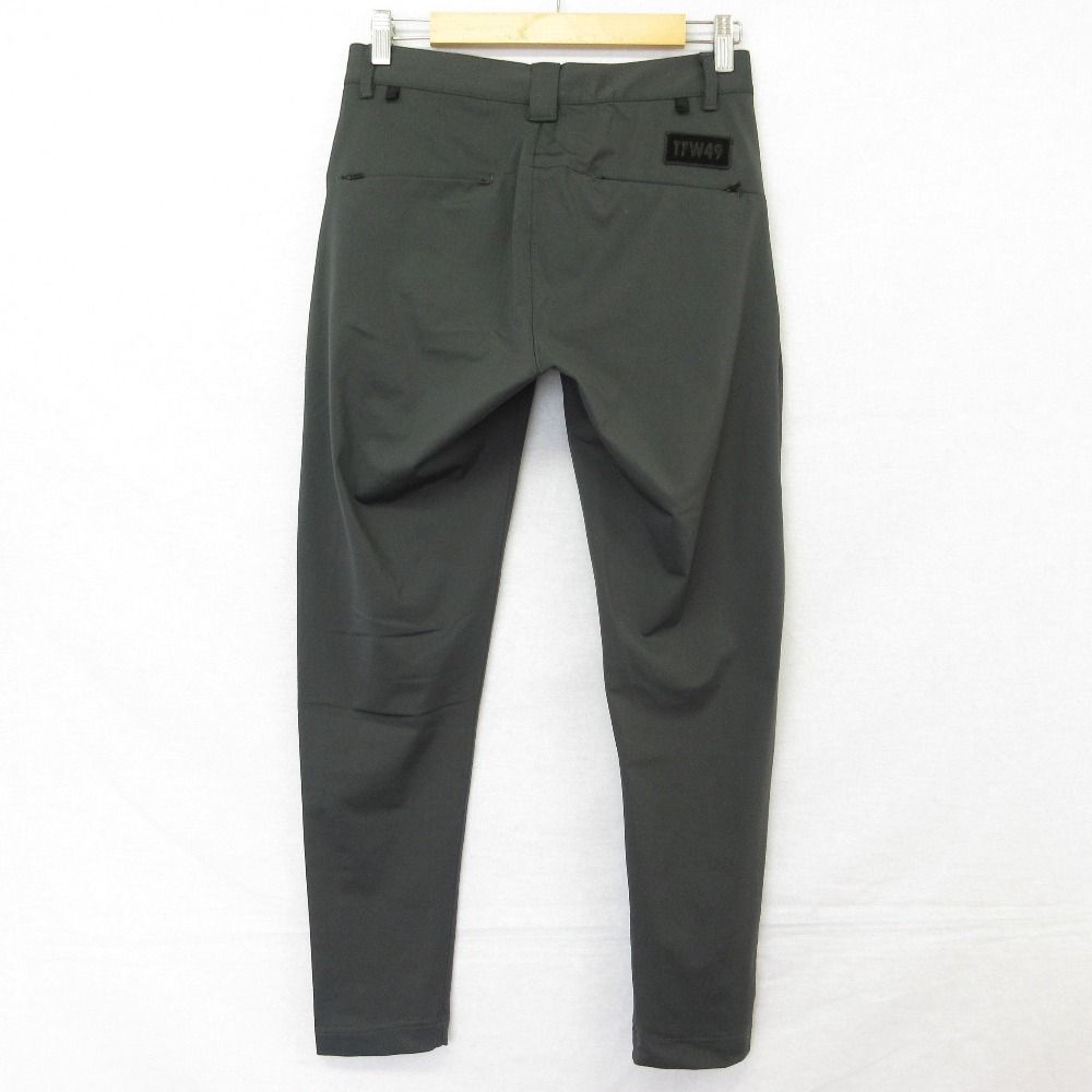 【美品】TFW49 上下セット　ジャケット　パンツ　ブラック✖️カーキ メルカリ