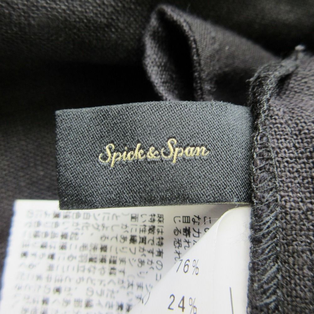 美品 25SS Spick&Span スピックアンドスパン リネンカフタンドレス
