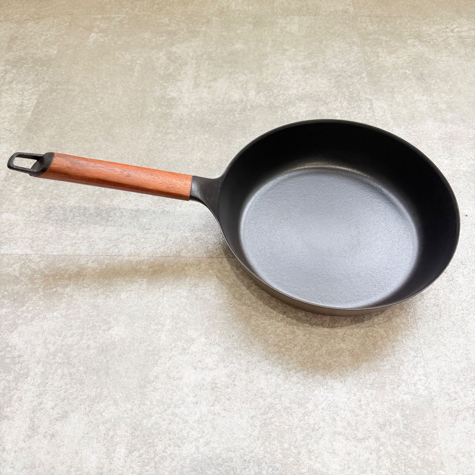VERMICULAR フライパン 24cm ウォールナット 深型 DEEP ガラスリッド