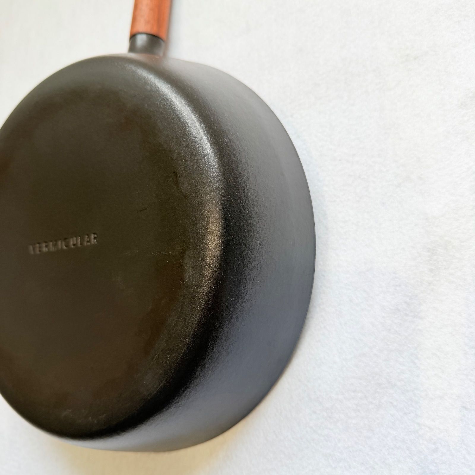VERMICULAR フライパン 24cm ウォールナット 深型 DEEP ガラスリッド