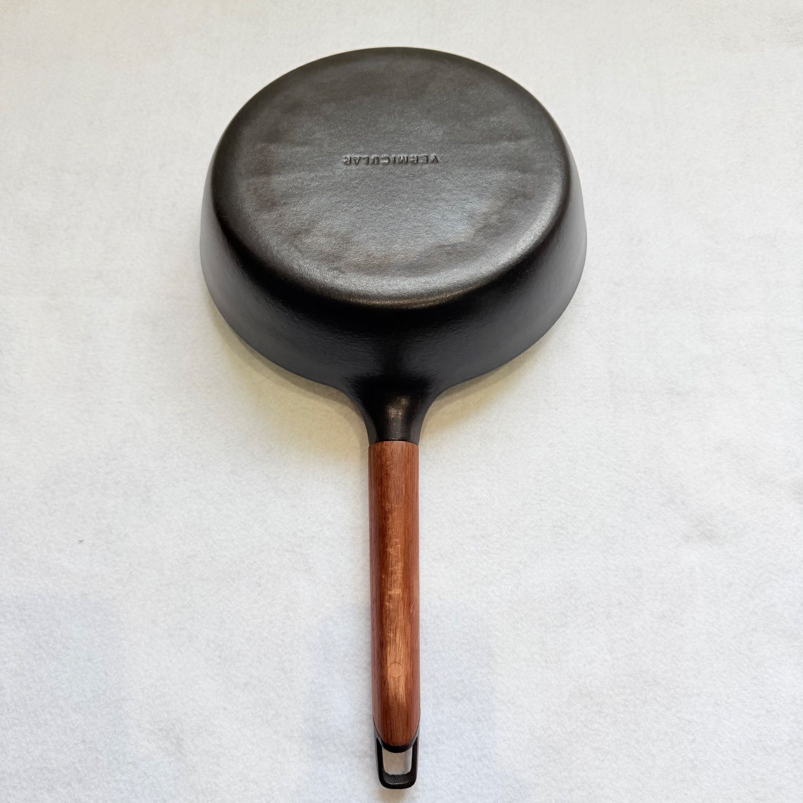 VERMICULAR フライパン 24cm ウォールナット 深型 DEEP ガラスリッド
