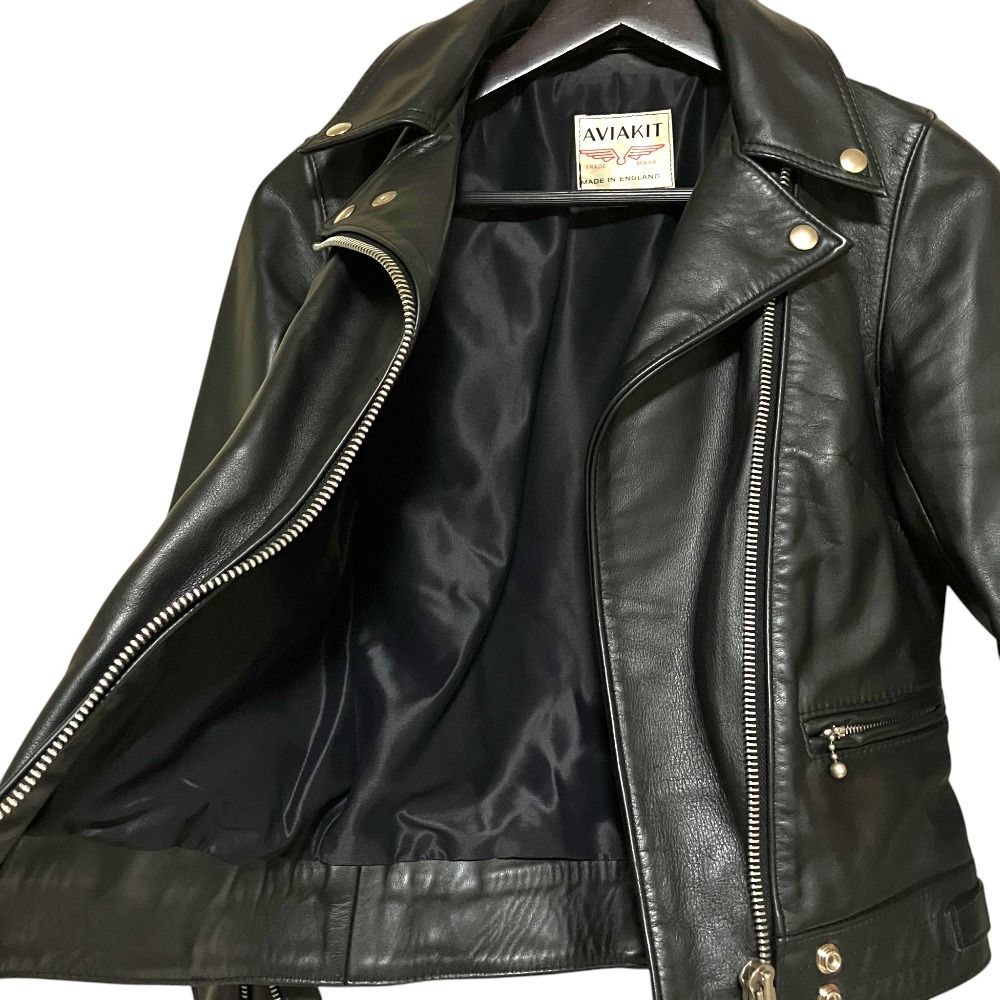 美品 Lewis Leathers ルイスレザー AVIAKIT サイクロン ダブル