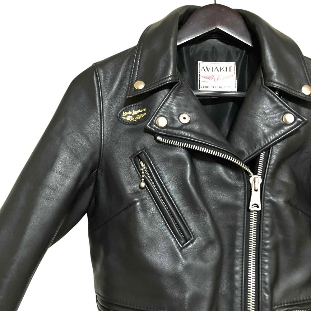 美品 Lewis Leathers ルイスレザー AVIAKIT サイクロン ダブル