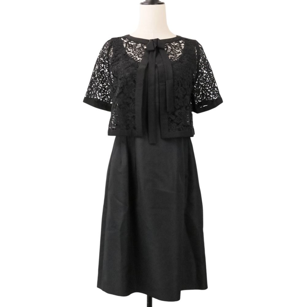 美品 FOXEY フォクシー FRAGONARD レース ボレロ付ワンピース