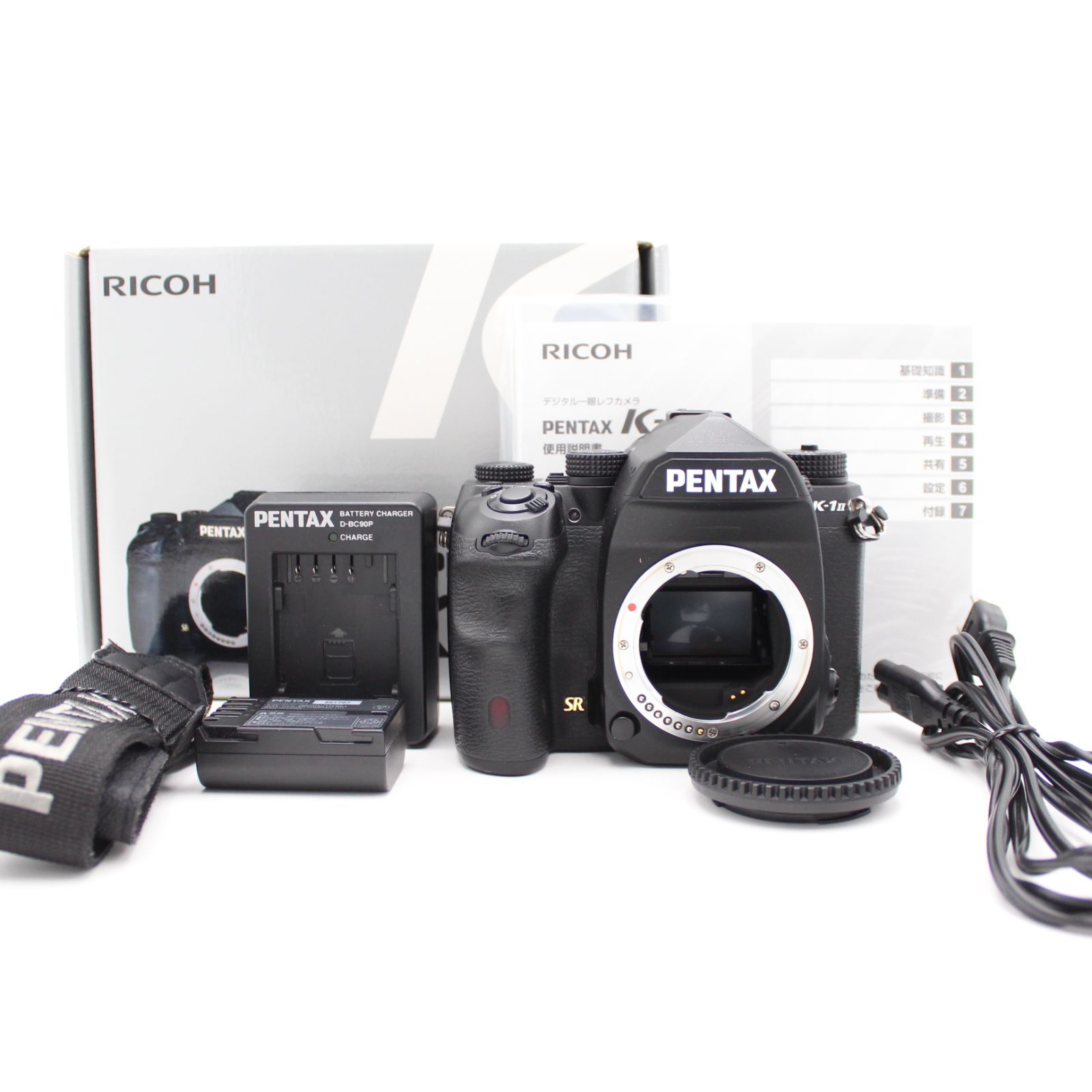 ショット数13092！■美品■ PENTAX ペンタックス K-1 Mark II ボディ ブラック デジタル一眼レフカメラ ♯13007