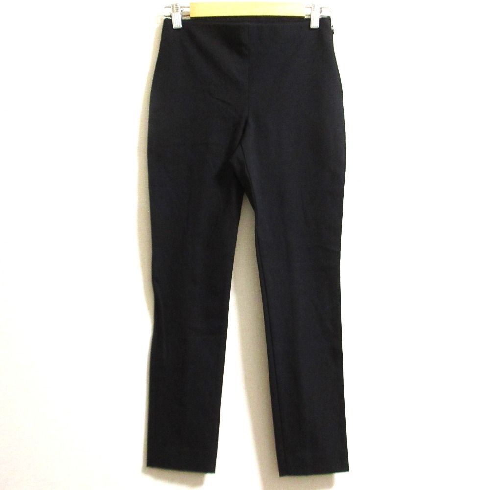 未使用 24AW Theory セオリー BISTRETCH 3 Skinny Legging M ストレッチ レギンスパンツ スキニーパンツ サイズ0 ブラック レディース 古着 中古 USED
