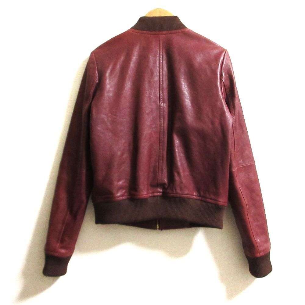 良品 VIVIENNE TAM ヴィヴィアンタム ラムレザー ブルゾン ジャケット 