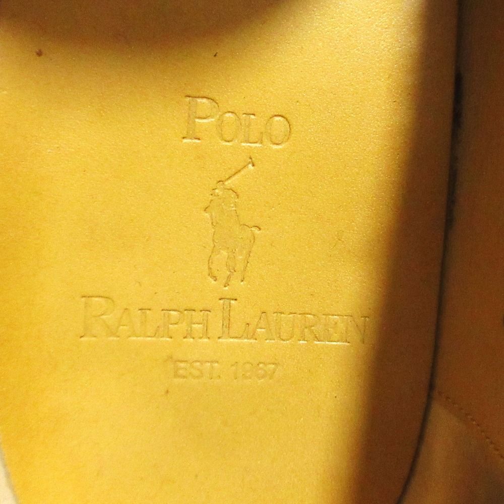 良品 POLO RALPH LAUREN ポロラルフローレン レザー ローファー