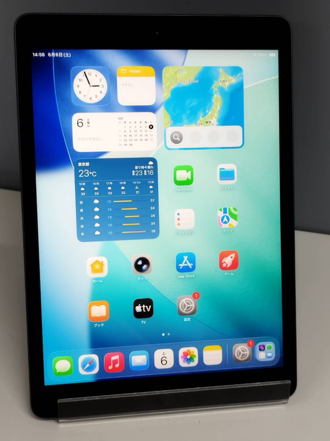 良品】iPad 第8世代/Wi-Fi/10.2インチ/A2270/128GB〈MYLD2J/A 
