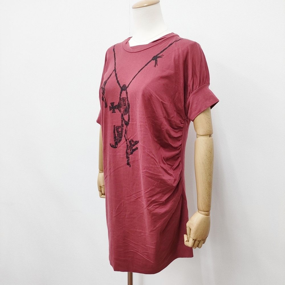 Vivienne Westwood Red Label CHOICE 変形 ギャザーTシャツ チュニック