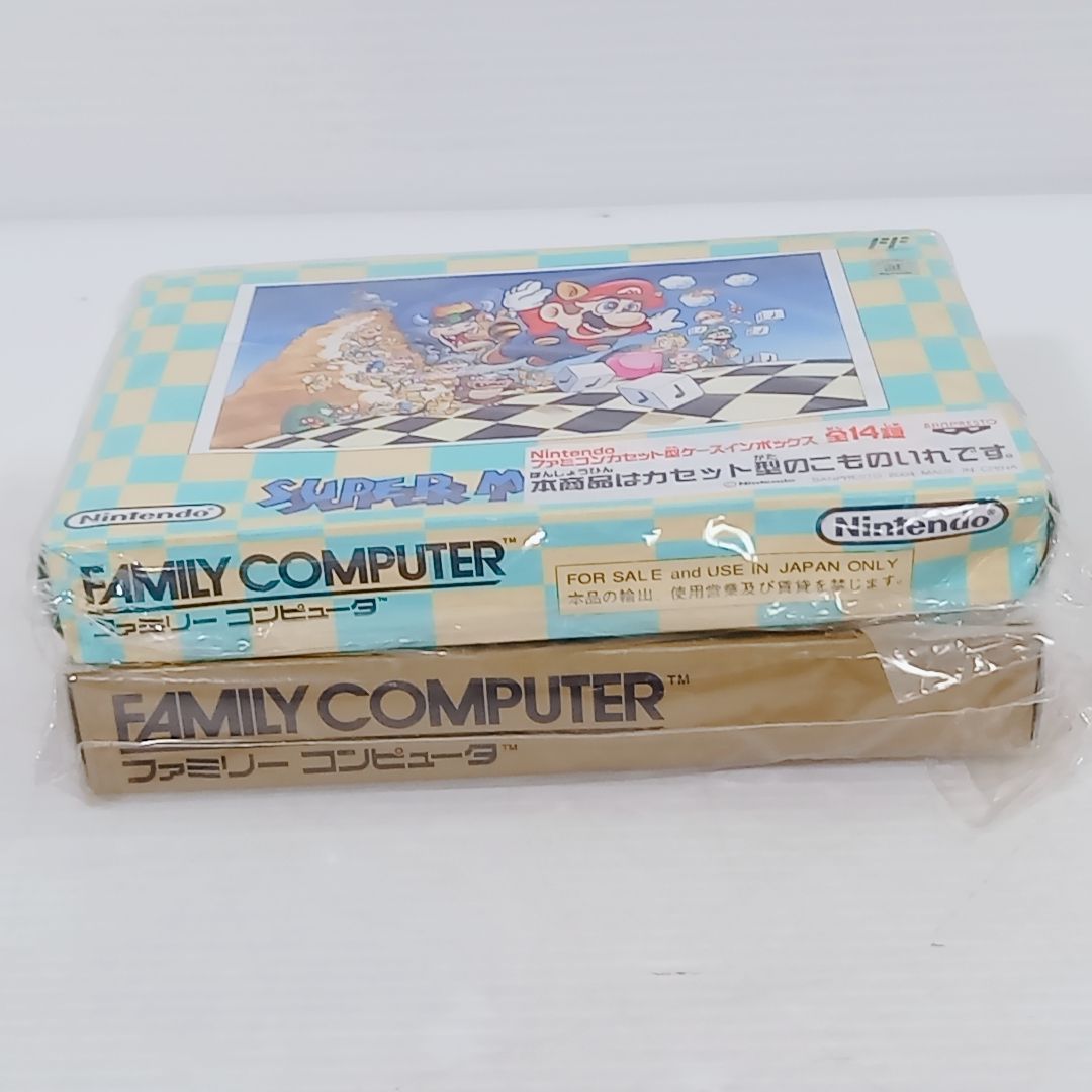 未開封 Nintendo ファミコンカセット型 ケース スーパーマリオ
