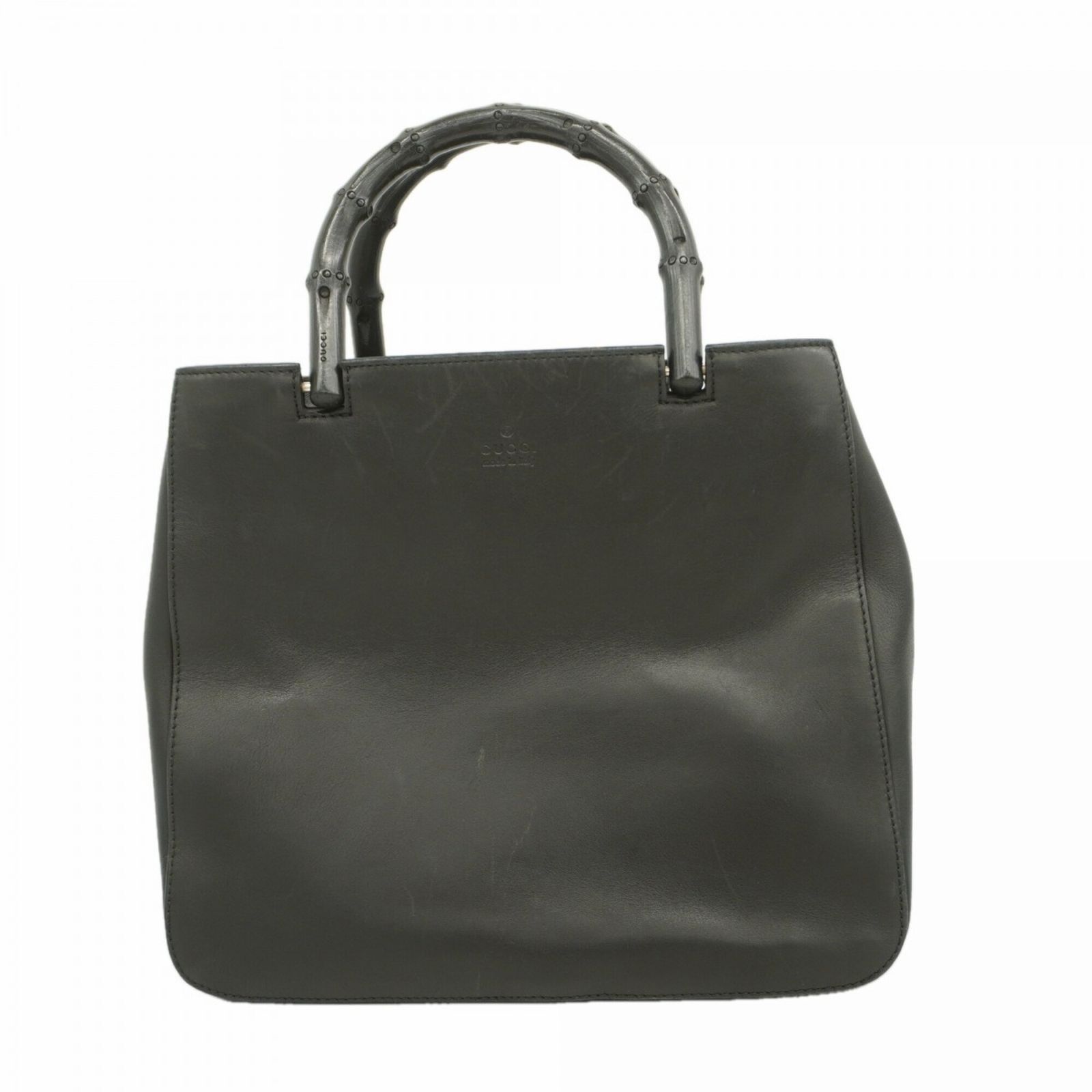 グッチ(Gucci) グッチ ハンドバッグ バンブー 002 1061 レザー ブラック レディース