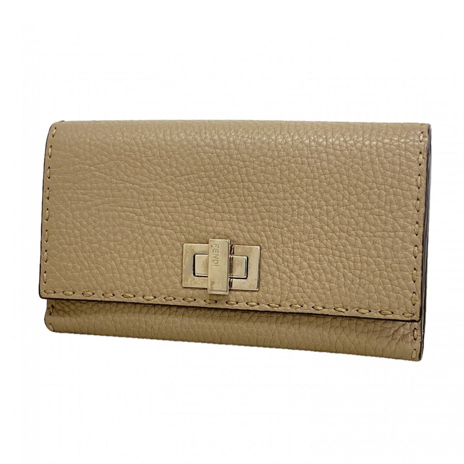 フェンディ(Fendi) フェンディ 長財布 セレリア ピーカブー レザー