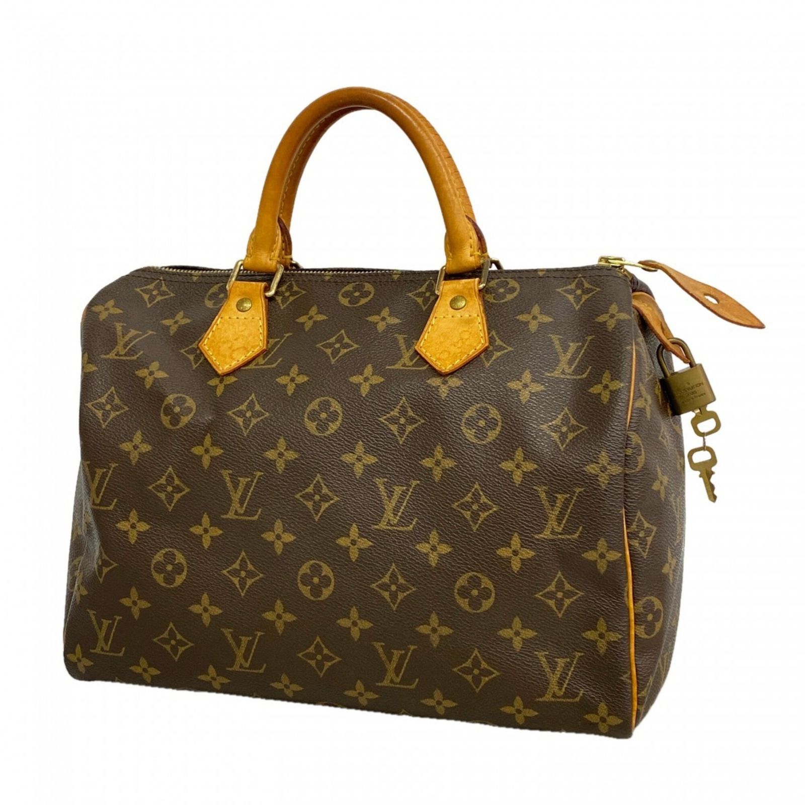 ルイ・ヴィトン(Louis Vuitton) ルイ・ヴィトン ハンドバッグ モノグラム スピーディ30 M41108 ブラウンレディース