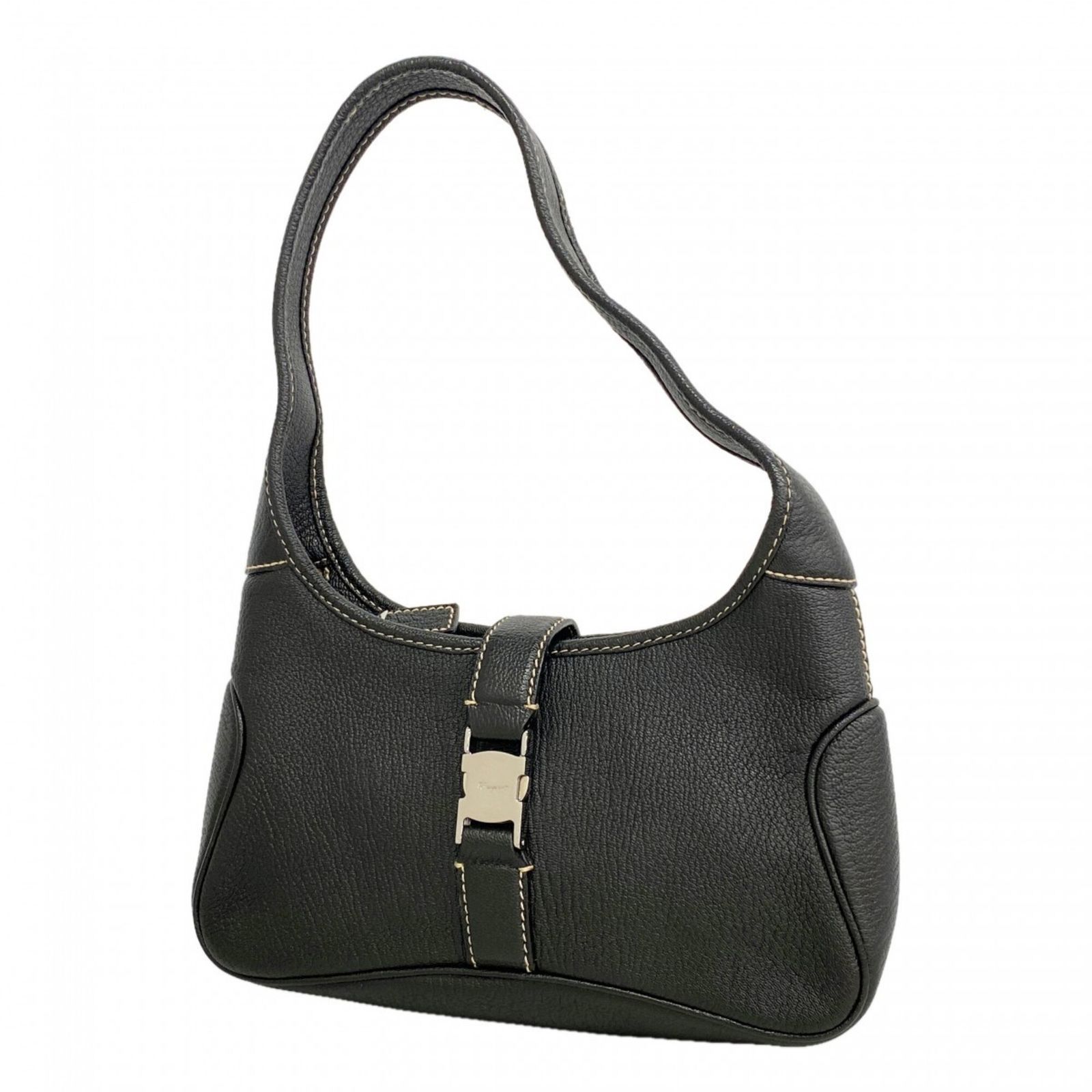 サルヴァトーレ・フェラガモ(Salvatore Ferragamo) サルヴァトーレフェラガモ ショルダーバッグ レザー ブラック レディース