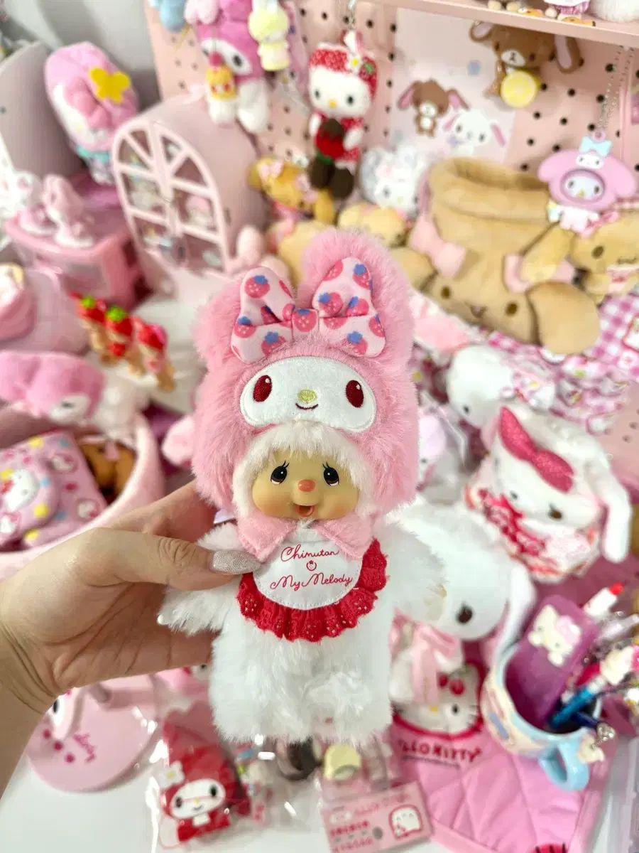 サンリオ マイメロディ モンチッチ キーホルダー