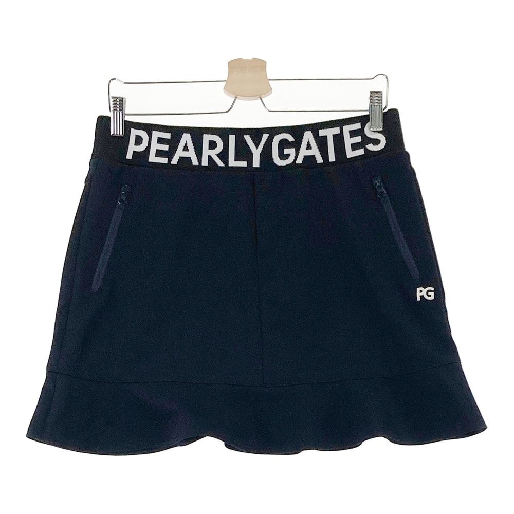 サイズ：2 PEARLY GATES パーリーゲイツ 055-1134414 スカート ネイビー系 [240101689476] ゴルフウェア レディース ストスト