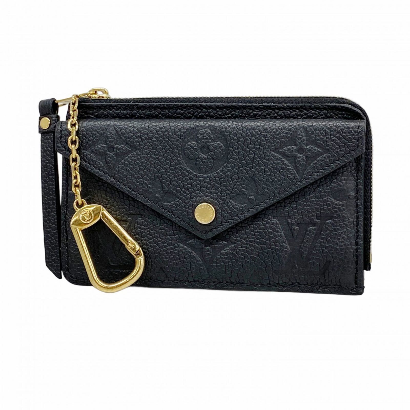 ルイ・ヴィトン(Louis Vuitton) ルイ・ヴィトン 財布・コインケース モノグラム・アンプラント ポルトカルトレクトヴェルソ M28798 ノワールレディース