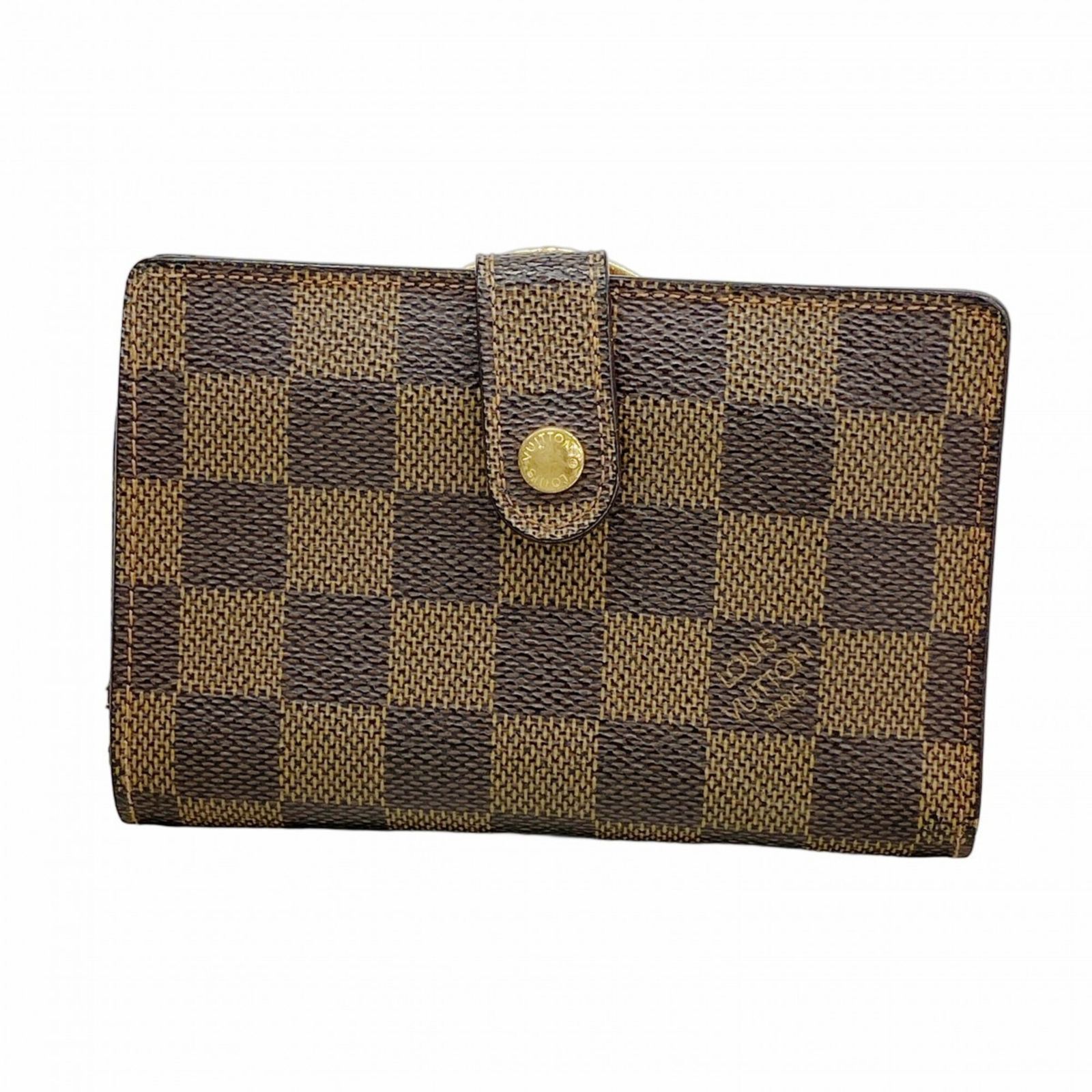 ルイ・ヴィトン(Louis Vuitton) ルイ・ヴィトン 財布 ダミエ ポルトモネビエヴィエノワ N61664 エベヌレディース