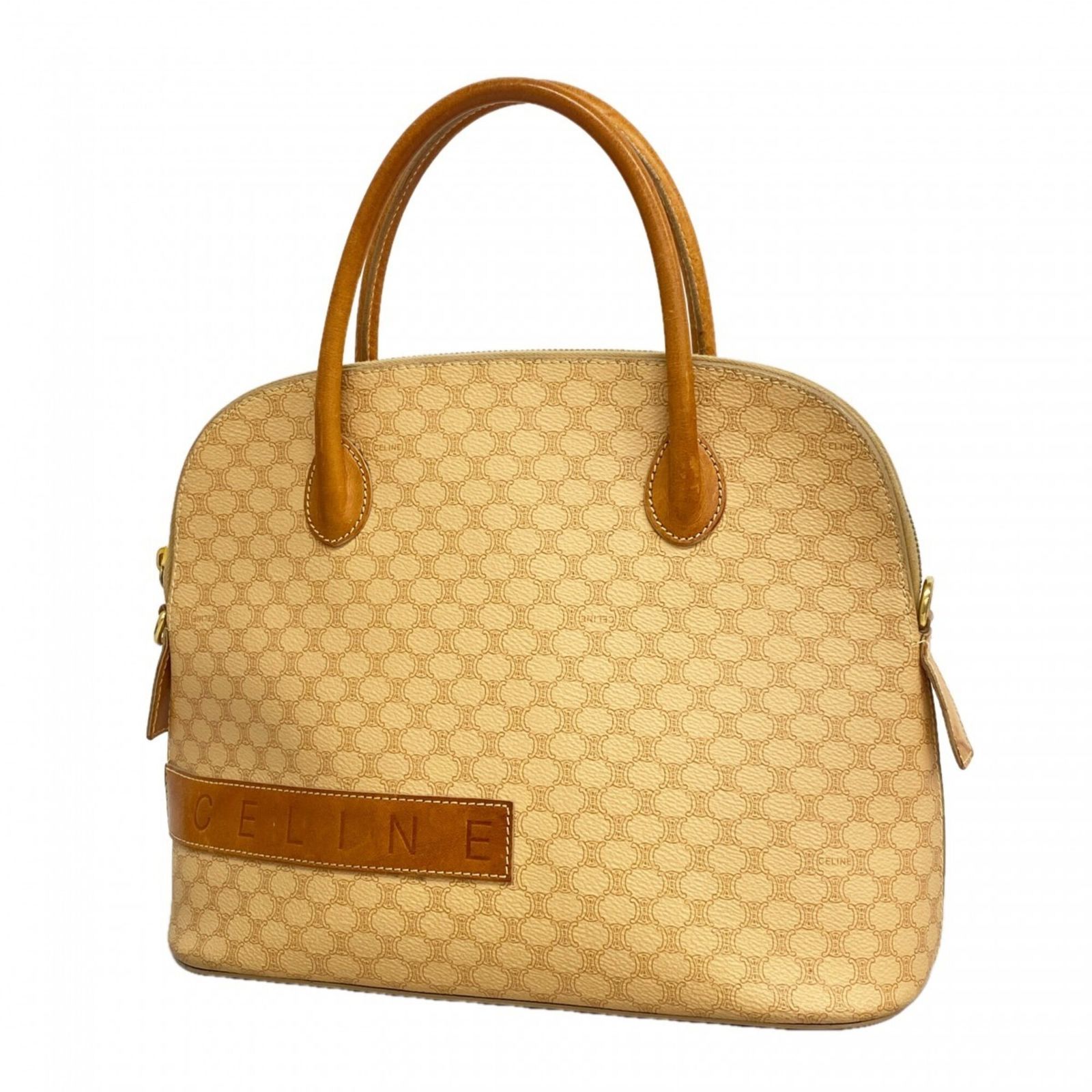 セリーヌ(Celine) セリーヌ ハンドバッグ マカダム ベージュ レディース