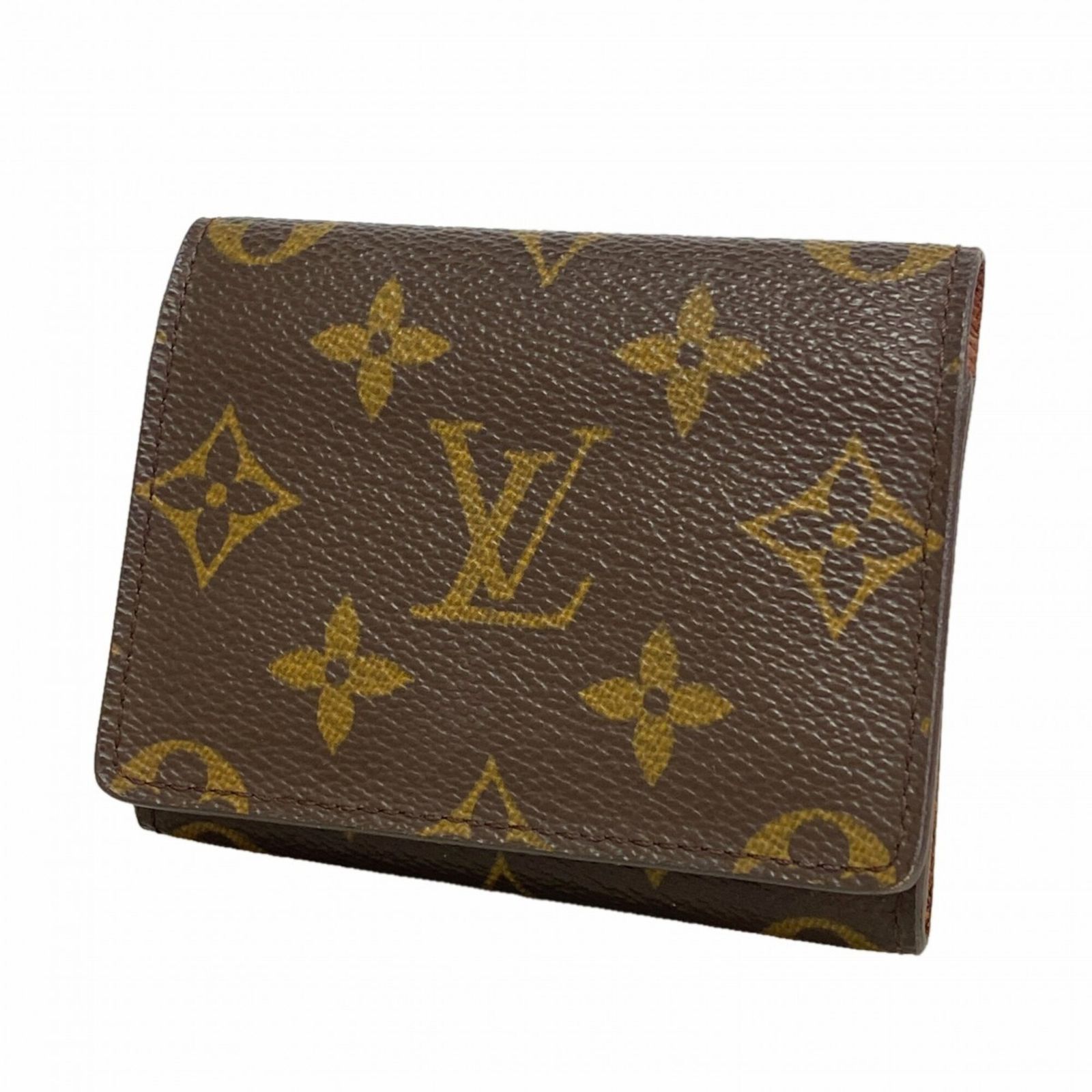 ルイ・ヴィトン(Louis Vuitton) ルイ・ヴィトン 名刺入れ モノグラム アンヴェロップカルトドゥヴィジット M62920 ブラウンメンズ レディース