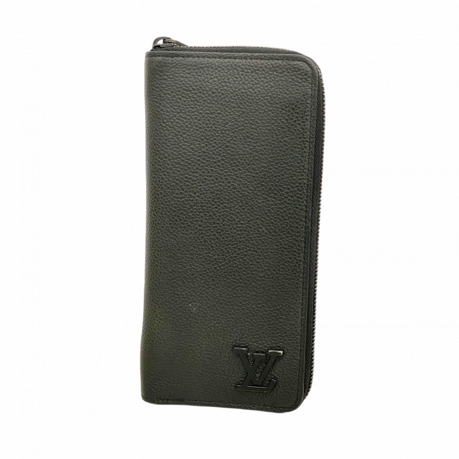 ルイ・ヴィトン(Louis Vuitton) ルイ・ヴィトン 長財布 アエログラム ジッピーウォレットホリゾンタル M80334 ブラックメンズ