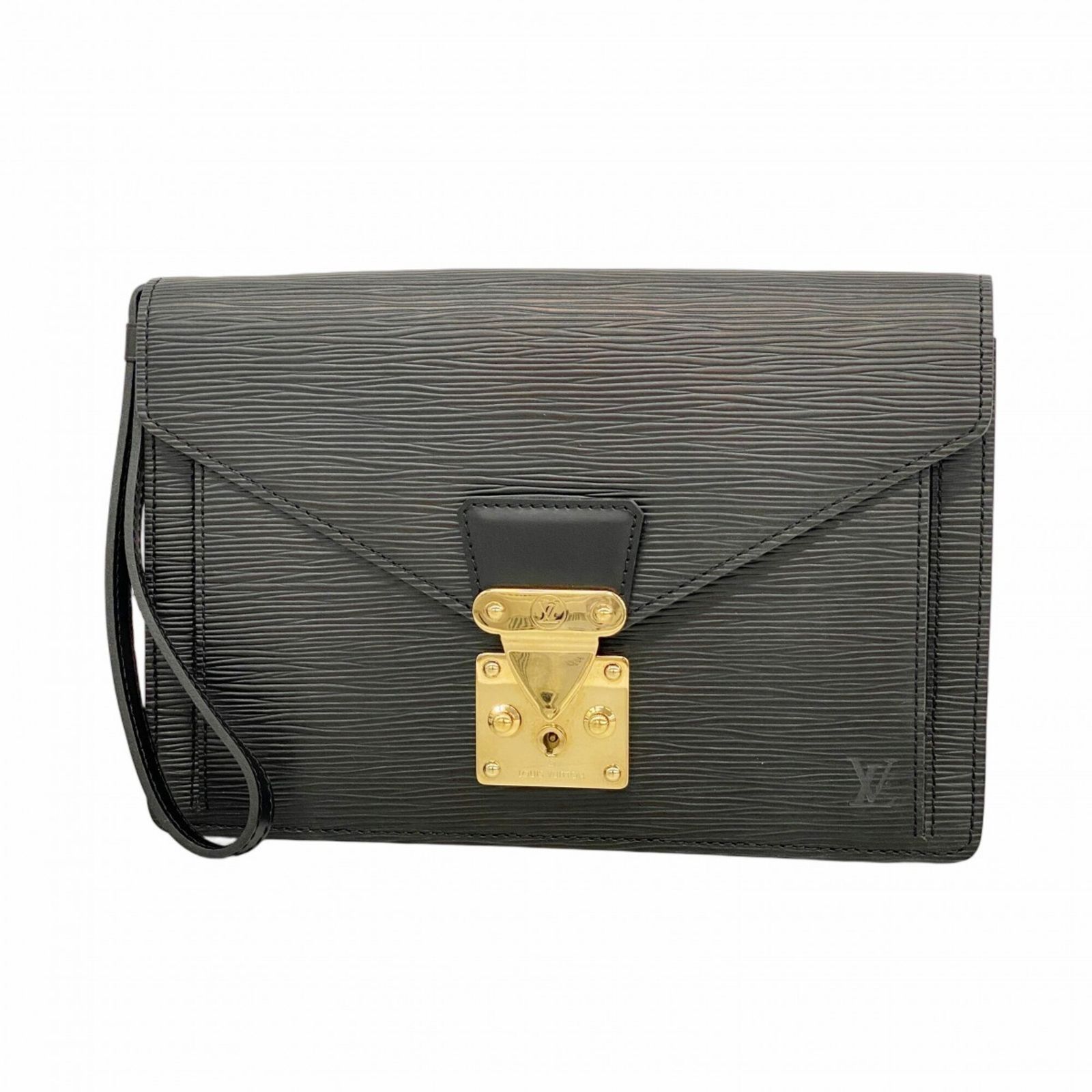 ルイ・ヴィトン(Louis Vuitton) ルイ・ヴィトン クラッチバッグ エピ ポシェットセリエドラゴンヌ M52612 ノワールメンズ