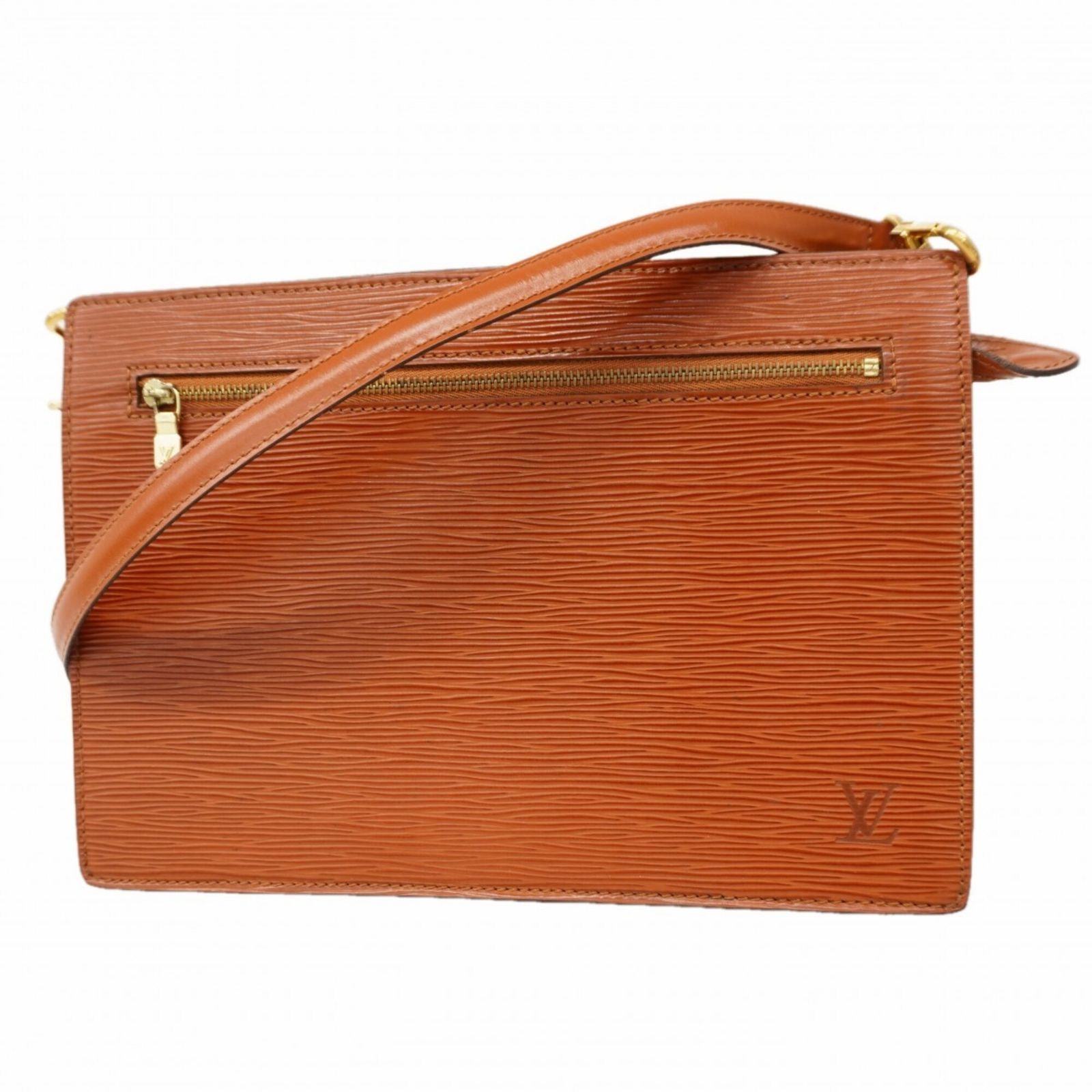 ルイ・ヴィトン(Louis Vuitton) ルイ・ヴィトン ショルダーバッグ エピ アンギャン M52113 ケニアブラウンレディース