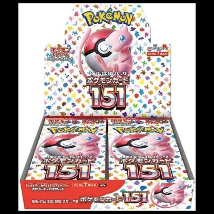 強化拡張パック「ポケモンカード151（イチゴーイチ）」 未開封BOX 1BOX