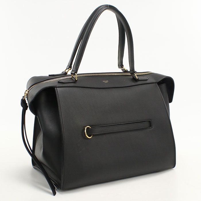 CELINE セリーヌ リングバッグ トートバッグ カーフ【中古】 レディース