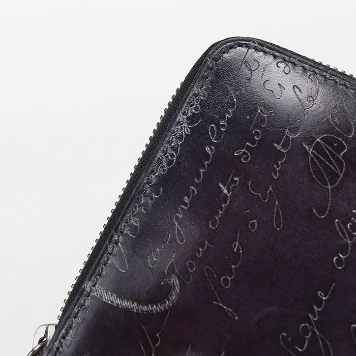 Berluti ベルルッティ 長財布ラウンドファスナー/ヴェネチアカーフレザー【中古】 メンズ