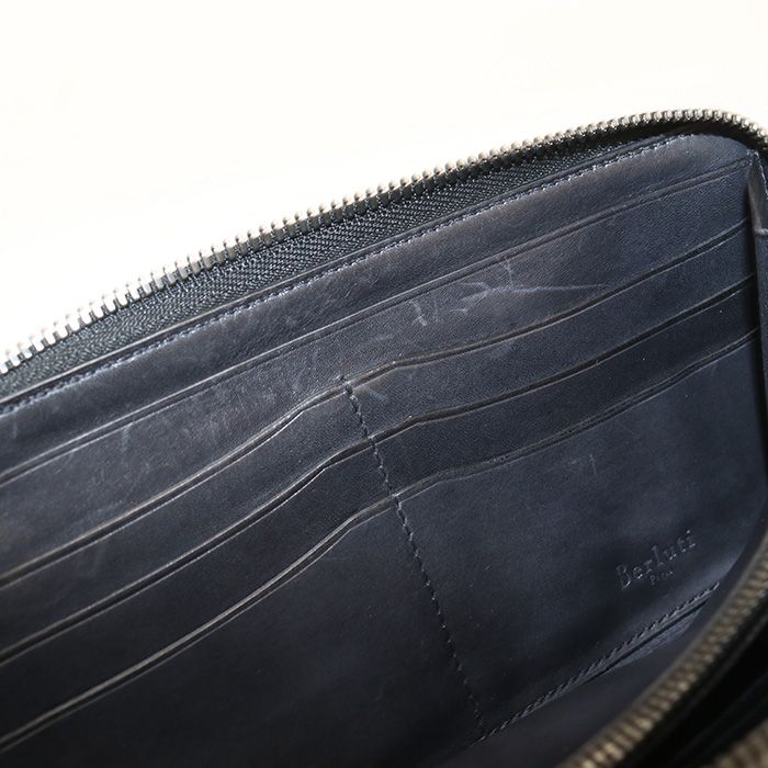 Berluti ベルルッティ 長財布ラウンドファスナー/ヴェネチアカーフレザー【中古】 メンズ