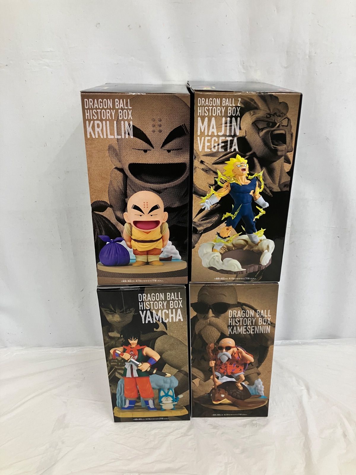 未開封 ドラゴンボール Z History Box ヤムチャ 他 各種4個セット
