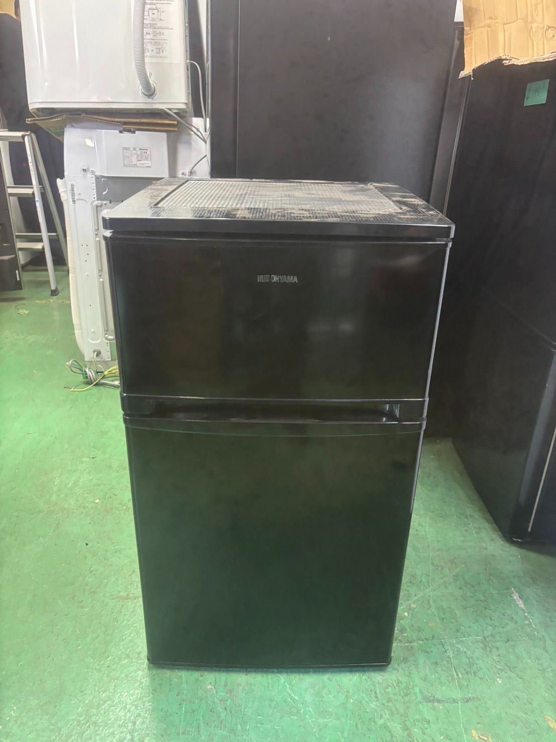 アイリスオーヤマ　2ドア　冷凍　冷蔵庫 NRSD-8A-B-2020 [99264]