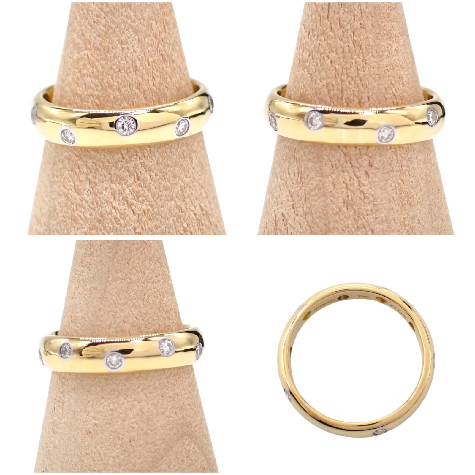 新品仕上げ済 Tiffany & Co. ティファニー 11号 ドッツ ダイヤ 
