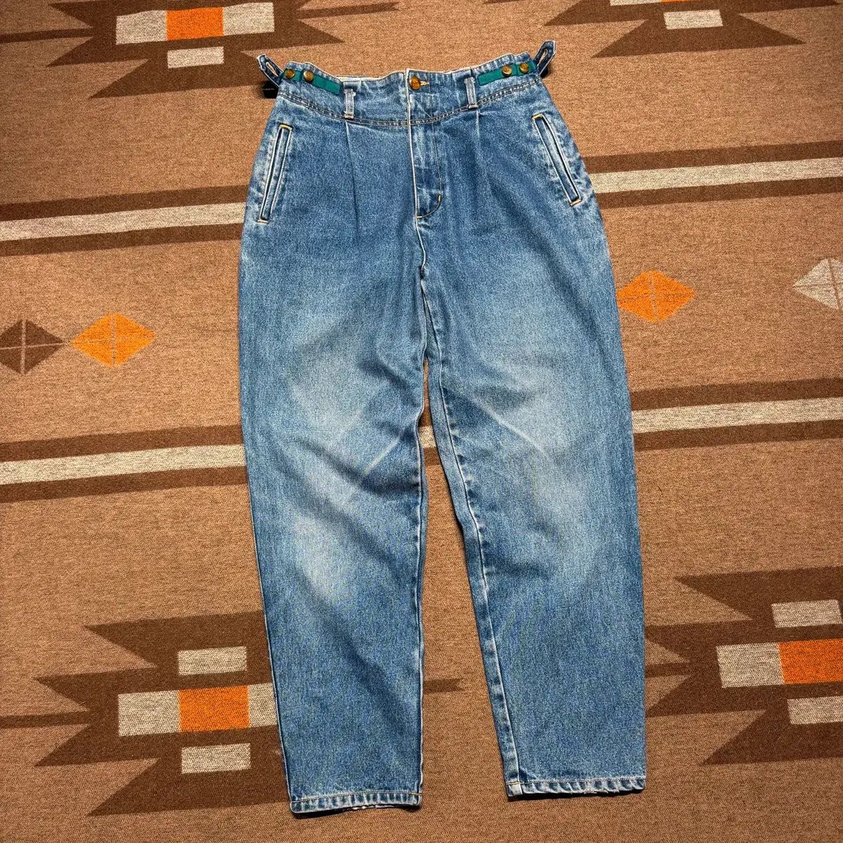 リーバイス 80s ダークネス デニム パンツ 30 ハンジュ 통 カーヴィー