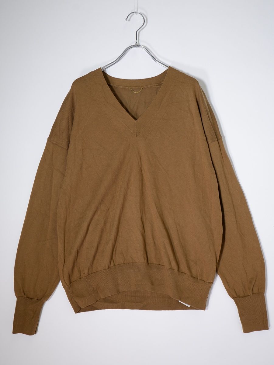 L'Appartementアパルトモン 2025SS BASIC V PULLOVER(ベーシック V プルオーバー ニット)【フリー】【LKNA82273】