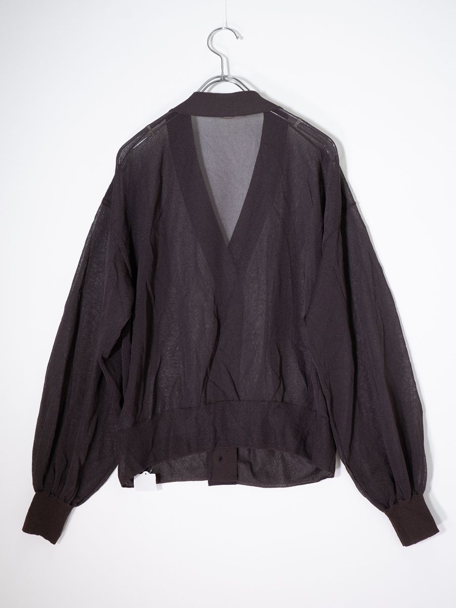 l*.様 【美品】アパルトモン シアー カーディガン sheer cardiga L'Appartementアパルトモン 2024SS Sheer Cardiganシアーカーディガン